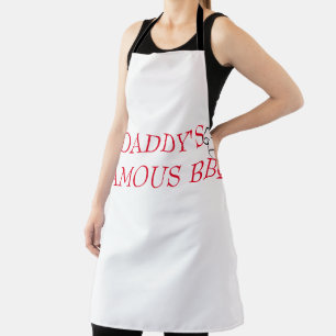 Happy fathers day apron