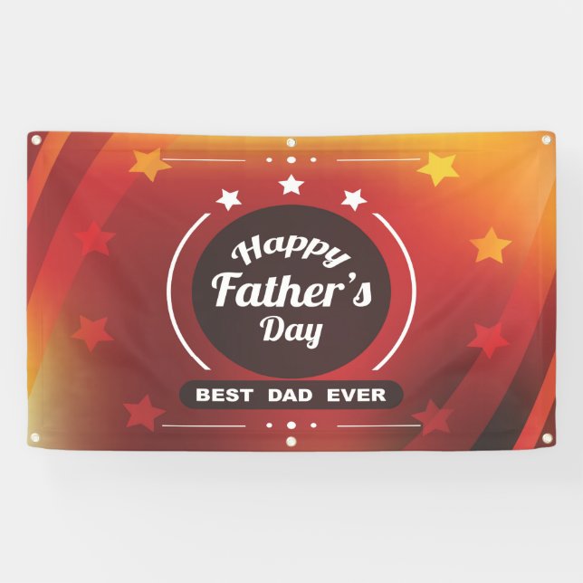 happy fathers day banner (Horizontal)