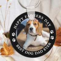Happy Fathers Day Best Dog Dad Ever Cute Pet Photo