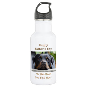 Happy Father's Day Best Dog Dad Photo 532 Ml Water Bottle