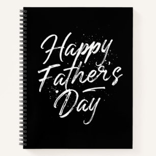 Happy Father's Day Blank Sketchbook Notebook