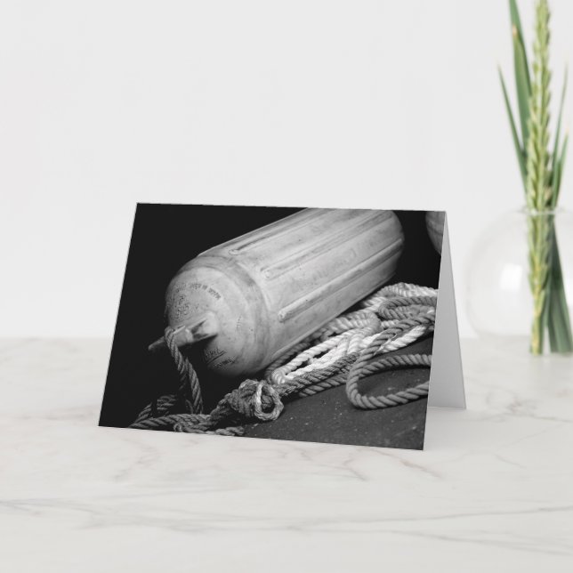 Happy Father's Day Boat Bouy Card (Front)