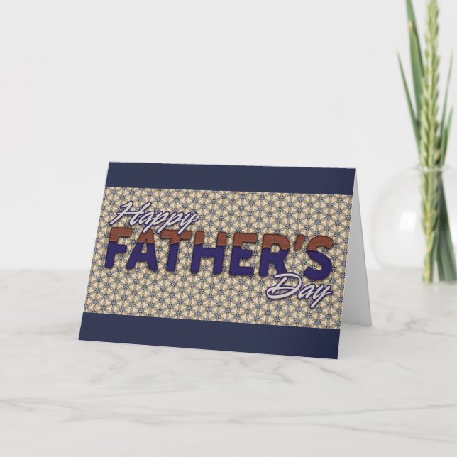 Happy Father's Day Card (Front)