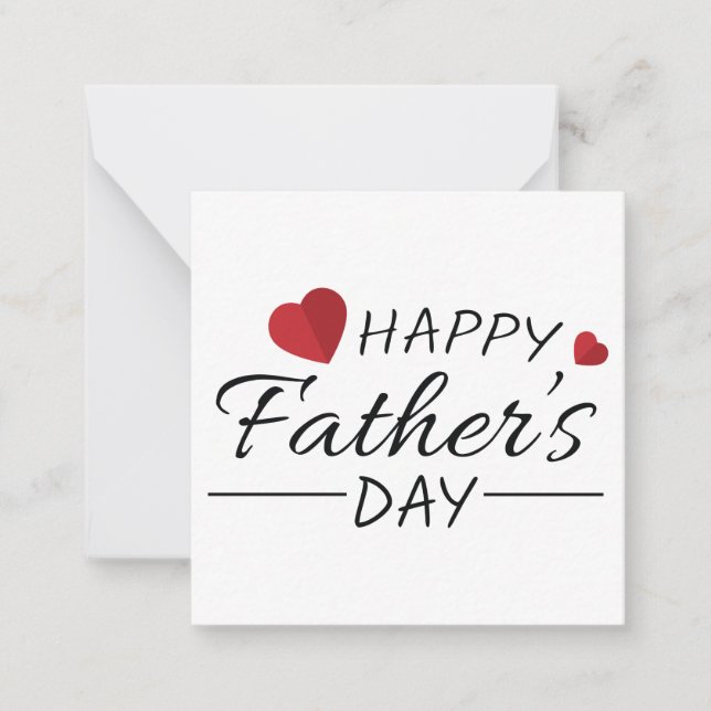 Happy Father's Day  Card (Front)