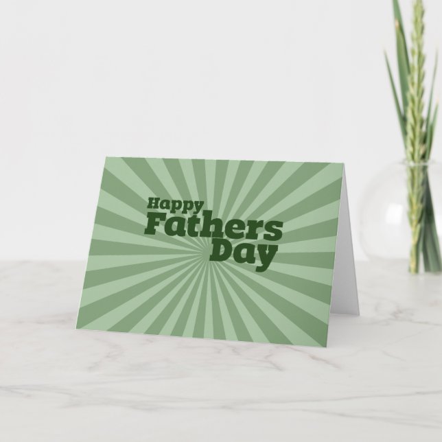 Happy Fathers Day Card (Front)