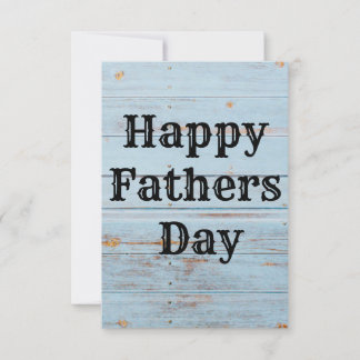 Happy Fathers Day Card