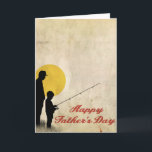 Happy Father's Day Card<br><div class="desc">Happy Father's Day card. A simple design.</div>