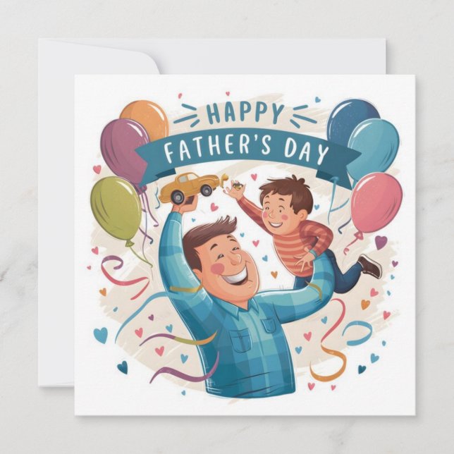 Happy father's day card (Front)