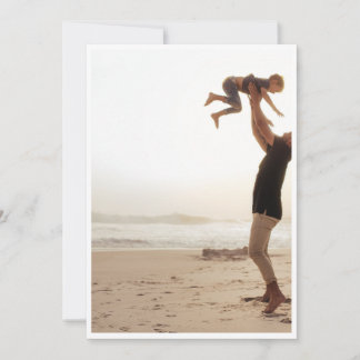 Happy Father's Day Card at the Beach