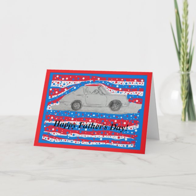 Happy Father's Day Card Blank Inside (Front)