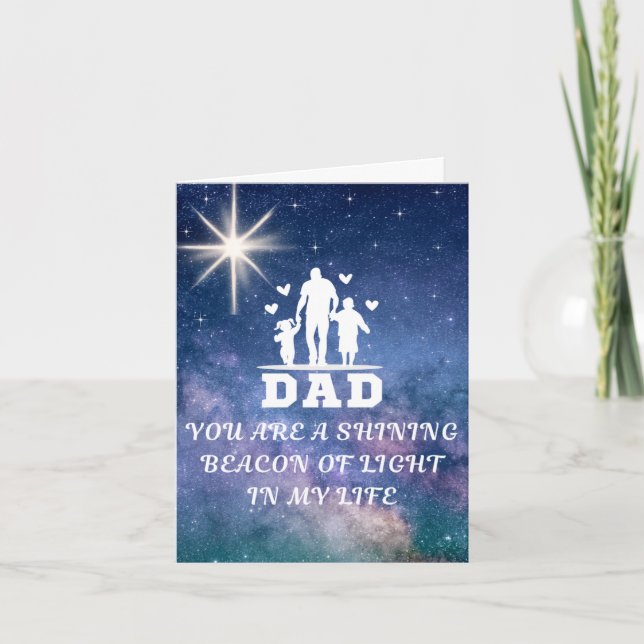 Happy Father's Day Card, Dad you are the best,  Thank You Card (Front)