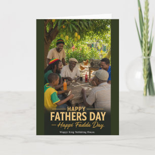 Happy Father's Day Card   Dominoes Under the Mango
