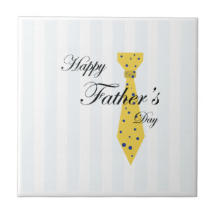 Happy Fathers Day Ceramic Tile