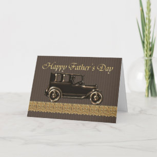Happy Father's Day  Classic car Card