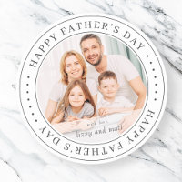Happy Father's Day Classic Simple Photo