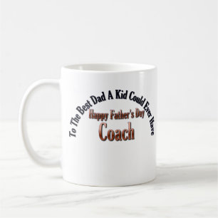 Happy Father's Day Coach Coffee Mug