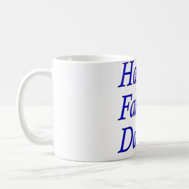 Happy Fathers Day Coffee Mug (Left)