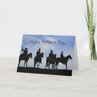 Happy Father's Day Cowboy greeting card