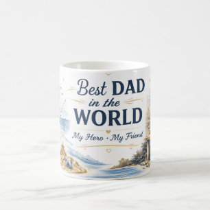 Happy Father's Day Custom Coffee Mug