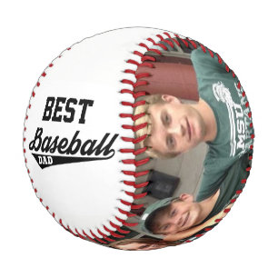 Happy Father's Day Custom Family Photos Baseball