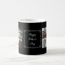Happy Father's Day Customise Your Text And 8 Photo