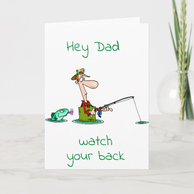 ***HAPPY FATHER'S DAY*** DAD CATCH THE BIG ONE!!!! CARD (Front)
