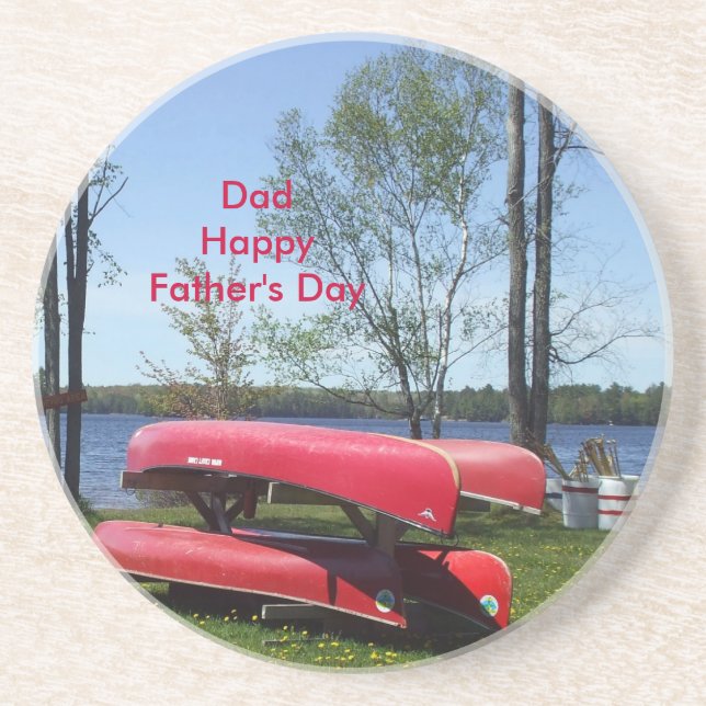 Happy Father's Day Dad Coaster (Front)