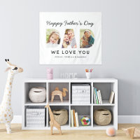 Happy Fathers Day Dad Custom Photo Collage