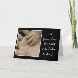 Happy Father's Day Dad from son or daughter Card
