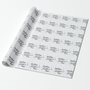 Happy Father's Day Dad Gift Idea Wrapping Paper