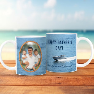 Happy Fathers Day Dad Photo Customised Coffee Mug