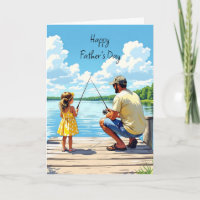 Happy Father's Day | Daughter and Dad Fishing