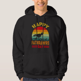 Happy Father's Day Dinosaur Son For Dad Trex Toddl Hoodie