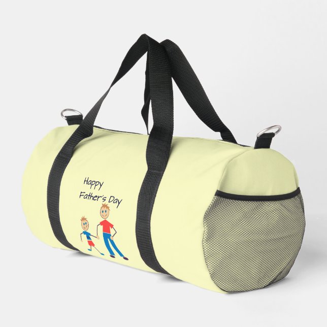 Happy Father's Day Duffle Bag (Right Corner)