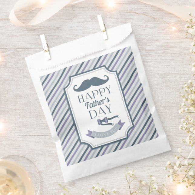 Happy Father's Day Favour Bag (Clipped)