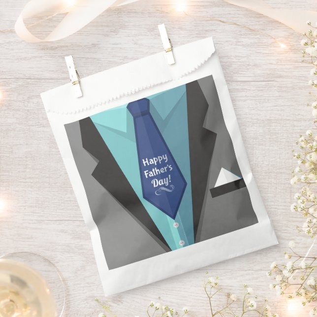 Happy Father's Day Favour Bag (Clipped)