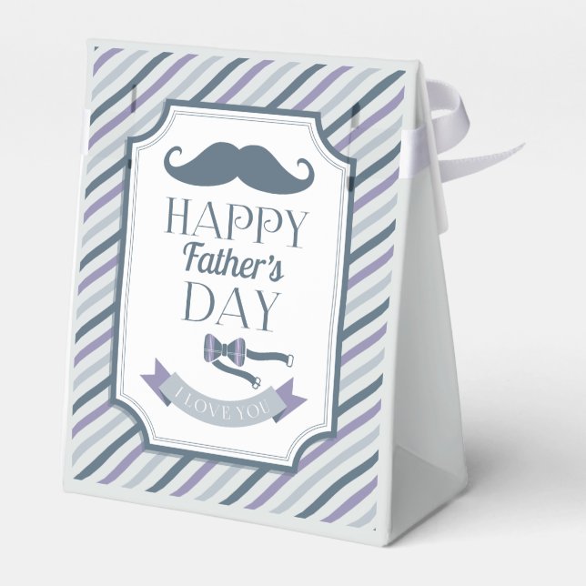 Happy Father's Day Favour Box (Back Side)
