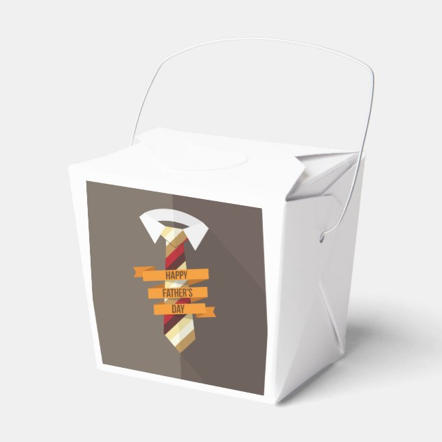 Happy Father's Day Favour Box (Front Side)