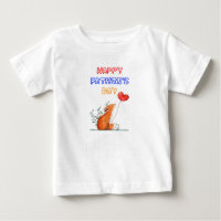 Happy Father's Day Foxes Dad Daddy Gift Fox Father
