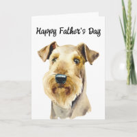 Happy Father's Day From Pet Dog Card