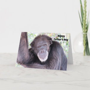 Happy Father's Day From the Chimp off the Old Bloc Card