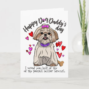 Happy Father's Day from your Shih Tsu Pup Card