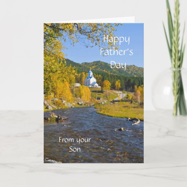 Happy Father's Day, From Your Son Card (Front)