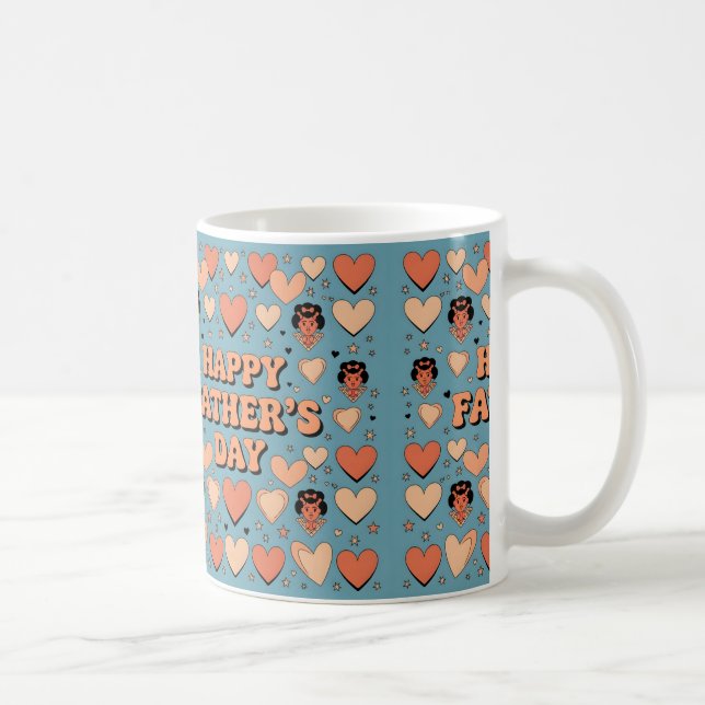 Happy Father's Day Gift Coffee Mug (Right)