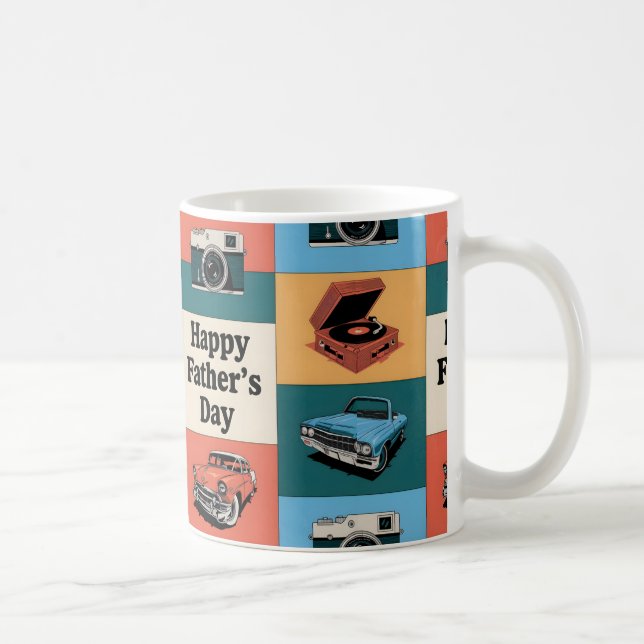 Happy Father's Day Gift Coffee Mug (Right)