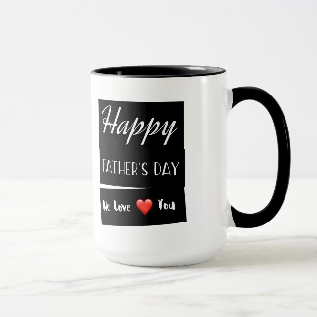 Happy Father's Day Gift Mug (Right)