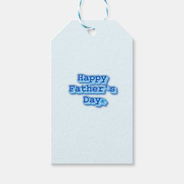 Happy Father's Day Gift Tags (Front)
