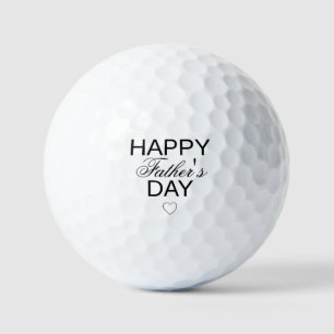 Happy Fathers Day Golf Balls Custom Dad Gift
