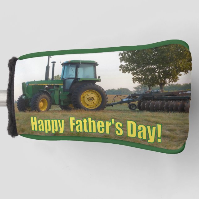 Happy Father's Day Golf Head Cover (Front)
