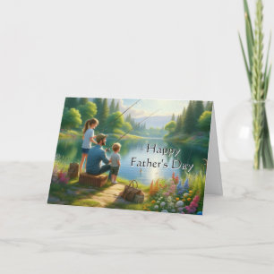 Happy Father's Day Gone Fishing  Card